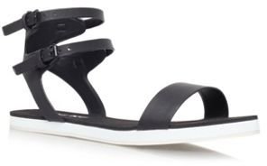 Miss KG Black 'detroit' flat sandals