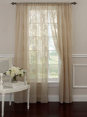 Laura Ashley Frosting Window Curtains (Set of 2)