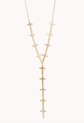 Forever 21 Cross Charm Necklace