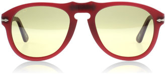 Persol 0649 Sunglasses Granato Red 902183 Polariserade 52