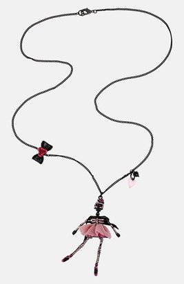Betsey Johnson 'Terrific Tutus' Long Pendant Necklace