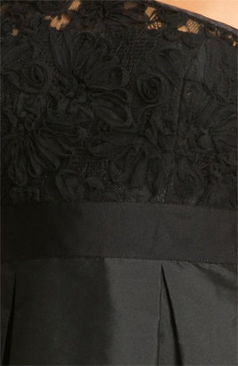 Monique Lhuillier ML Bridesmaids One-Shoulder Lace & Taffeta Dress (Nordstrom Exclusive)