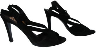 CO-OP Black Suede Sandals