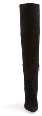 Dolce Vita 'Inara' Over the Knee Pointy Toe Suede Boot (Women)