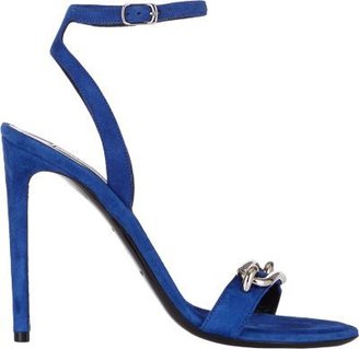 Balenciaga Buckle-Front Ankle-Strap Sandals