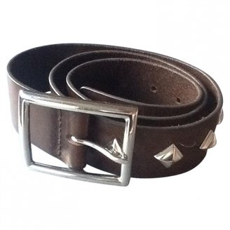 Zadig & Voltaire Brown Leather Belt