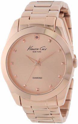 Kenneth Cole New York Women's KC4950 Rock Out Rose Gold Dial Diamond Dial Bracelet Watch