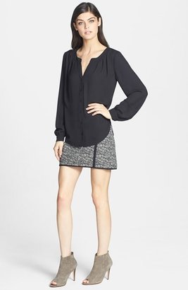 Nordstrom Ro & De Pleated Long Sleeve Blouse Exclusive)