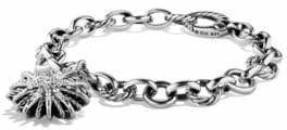 David Yurman Starburst Charm Bracelet with Diamonds