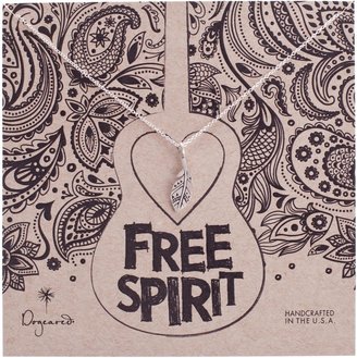Dogeared Free Spirit Plume Necklace
