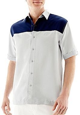 JCPenney Havanera Co. The Havanera Co. Short-Sleeve Button-Front Shirt