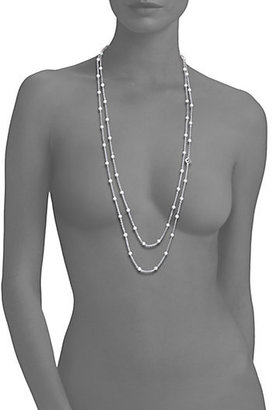 David Yurman Chain Necklace with Pearls