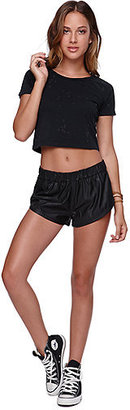 Volcom Faux Leather Shorts