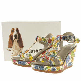 Hush Puppies womens multi cores floral sandals