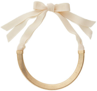 The Limited Ribbon Back Coil Collar Necklace