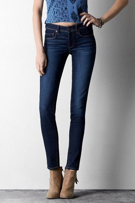 American Eagle Outfitters Dark Clean Indigo Mid-Rise Super Skinny Jeans