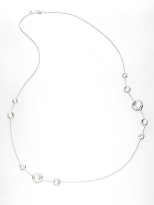Ippolita Clear Quartz and Sterling Silver Necklace
