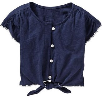 Old Navy Tie-Front Shirts for Baby
