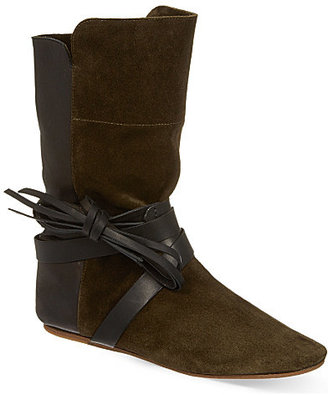 Isabel Marant Nira suede and leather boots