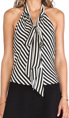 Milly Royal Stripes Bow Halter