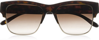 Stella McCartney Square-frame acetate and metal  sunglasses