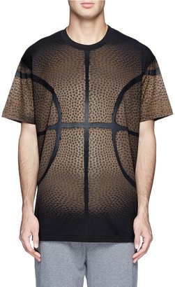 Givenchy Faded basketball print T-shirt
