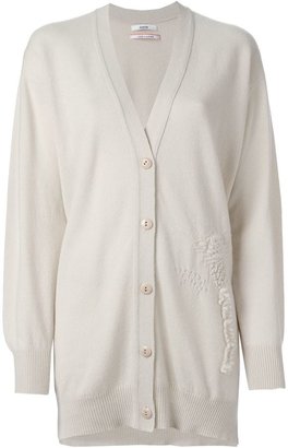 Barrie long cashmere cardigan