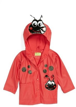 Western Chief 'Ladybug' Rain Jacket (Toddler Girls, Little Girls & Big Girls)