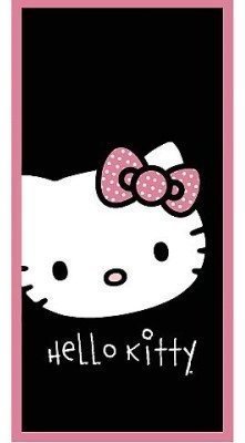 Hello Kitty Bows Towel 100% Cotton