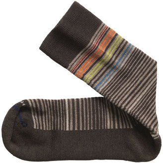 Johnston & Murphy Wool-Blend Mini-Stripe Socks