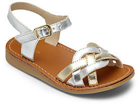 Cole Haan Toddler's & Little Girl's Woven Patent Leather Sandals