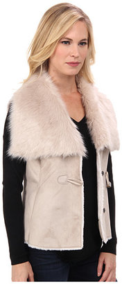Nic+Zoe Petite Fabulour Faux Fur Vest