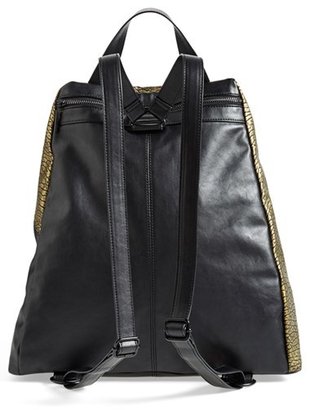 French Connection 'Tough Love' Faux Leather Backpack