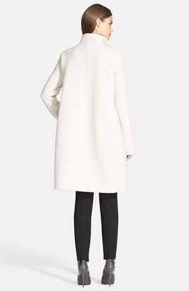 Narciso Rodriguez Oversized Double Face Wool Blend Coat.