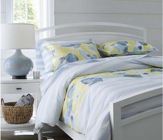 Crate & Barrel Arch White Full Bed