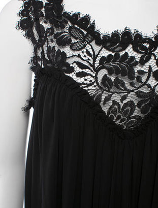 Temperley London Lace-Trimmed Dress