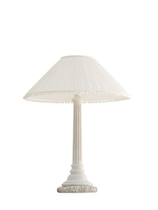 Savio Firmino - Wooden Lamp With Swiss Dot Shade