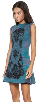 M Missoni Space Dye Dress with Lace Overlay