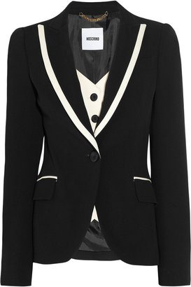 Moschino Stretch-gabardine tuxedo jacket
