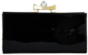 Ted Baker Women's Franny Patent Crystal Popper Matinee Purse - Black