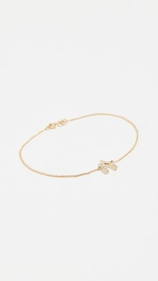 Jennifer Meyer 18k Gold Wishbone Bracelet