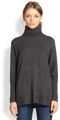 Joie Fidelle Wool/Cashmere Trapeze Turtleneck Sweater