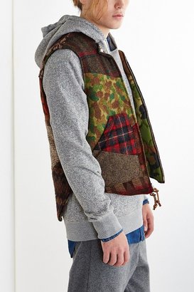 Urban Outfitters Monitaly Patchwork Quilted Vest