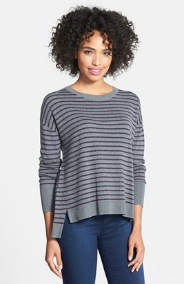 Caslon High/Low Drop Shoulder Sweater (Regular & Petite)