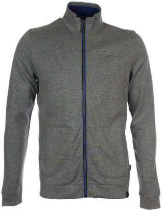 Boss Black BOSS Cannobio 61 Grey Zipped Sweatshirt