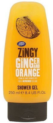 Boots Zingy Ginger and Orange Shower Gel 250ml