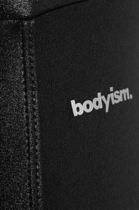 Bodyism I Am Shiny paneled stretch-jersey leggings