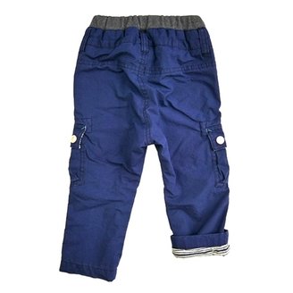 Bit’z Bit'z Kids - Boy's Stripe Lined Pants - Navy Blue