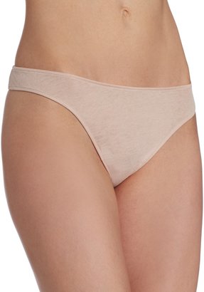 Only Hearts Women's Organic Cotton Basic Thong Panty