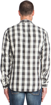 7 For All Mankind Oxford Check Button Up